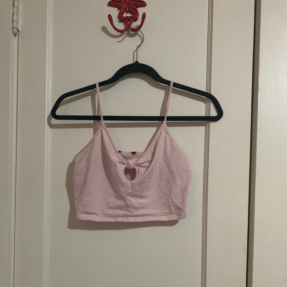 Baby Pink Crop Top